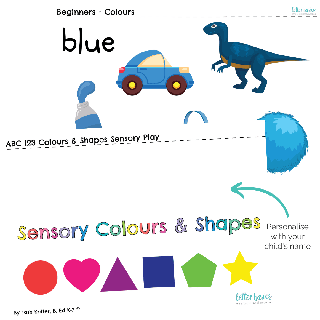Colours and shapes posters and activities