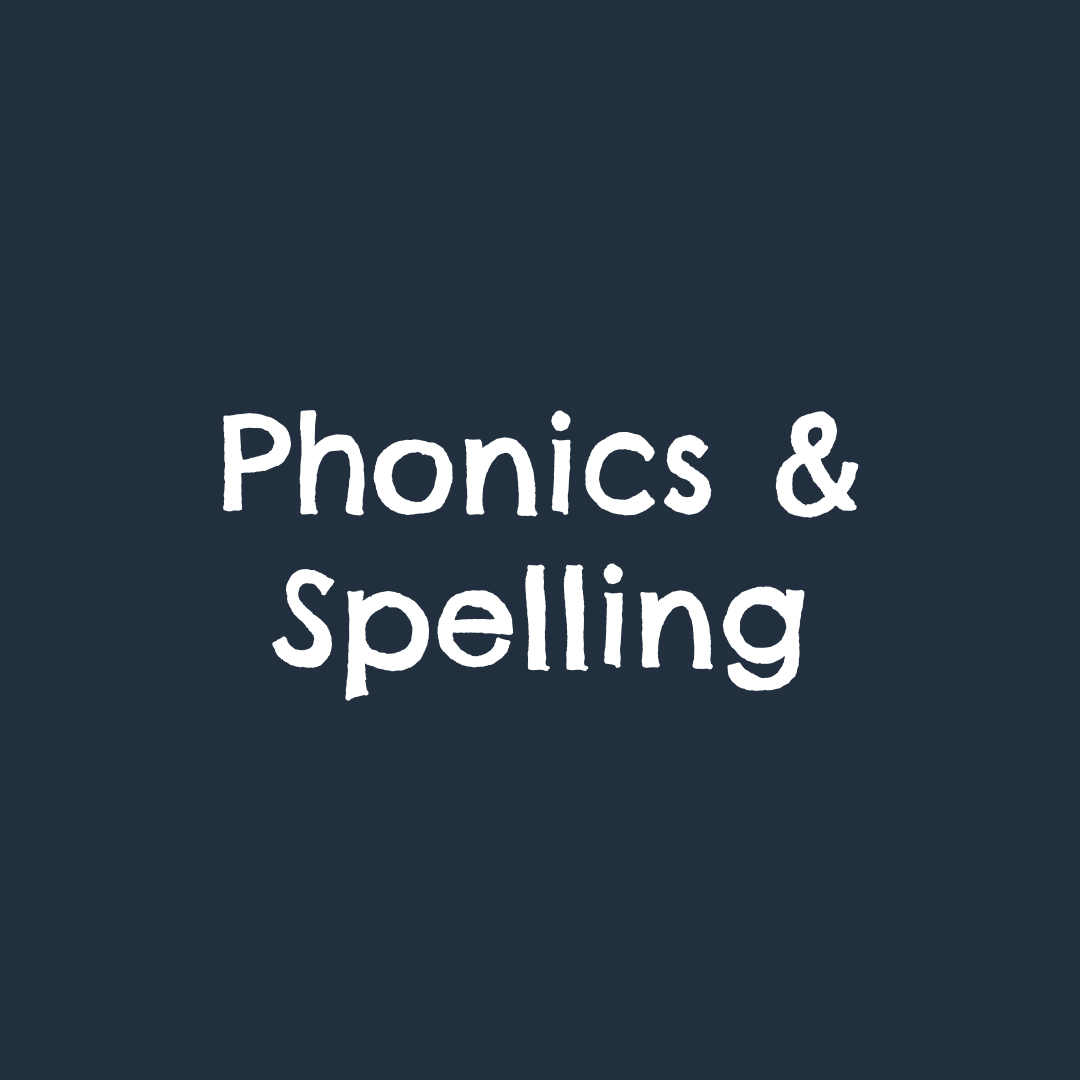 Spelling, Reading & Writing Printables