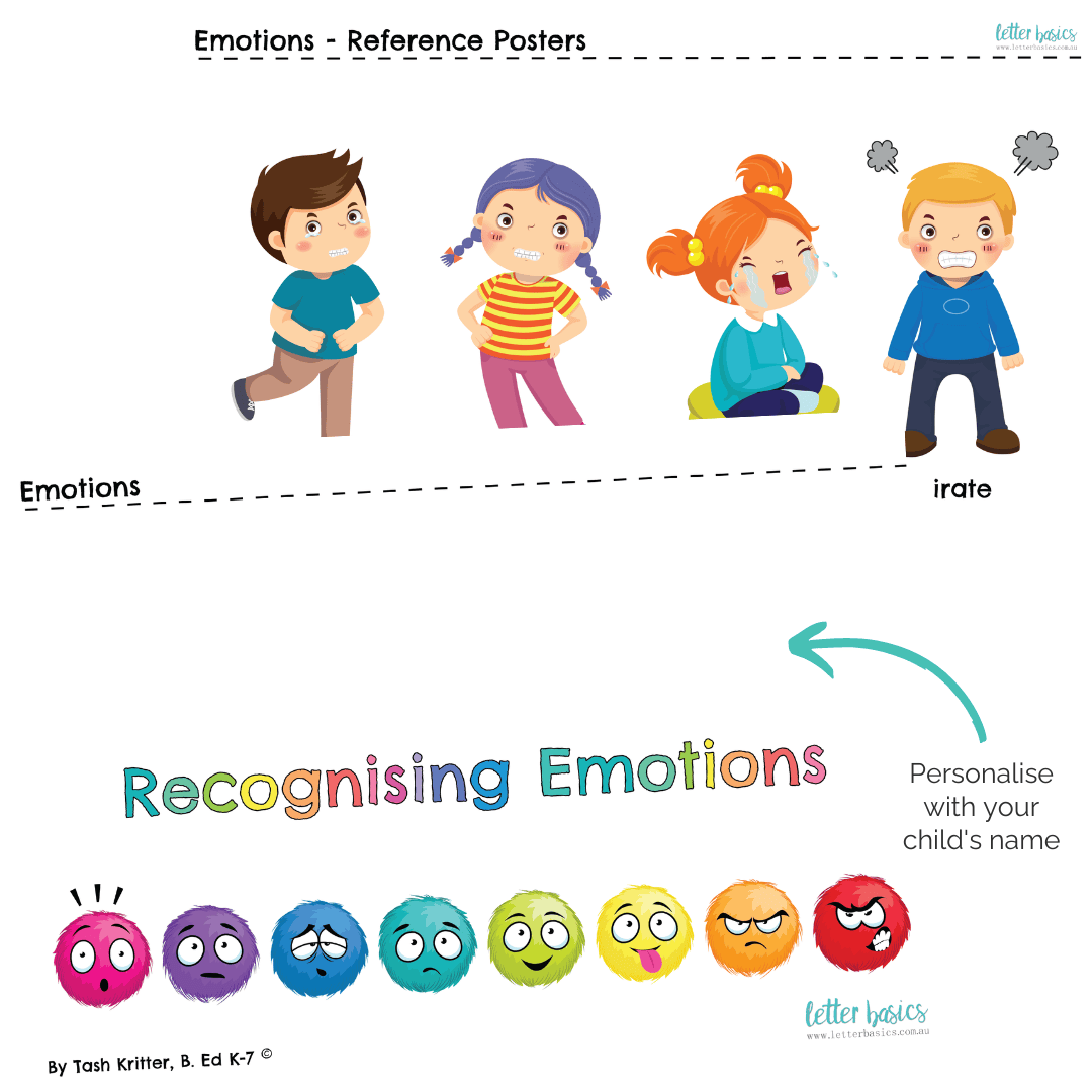 recognising, labeling and understanding emotions
